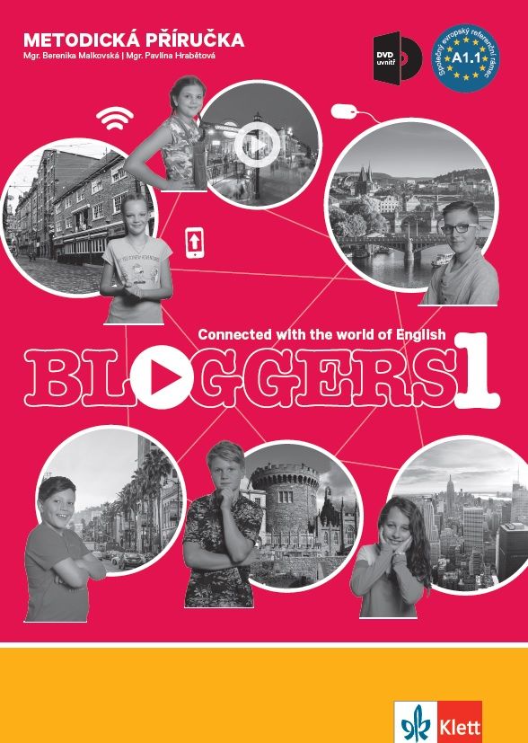 Bloggers 1 (A1.1) – metodická příručka [tištěná] + MP3/Videa ke stažení + učitelská licence (14 měsíců)