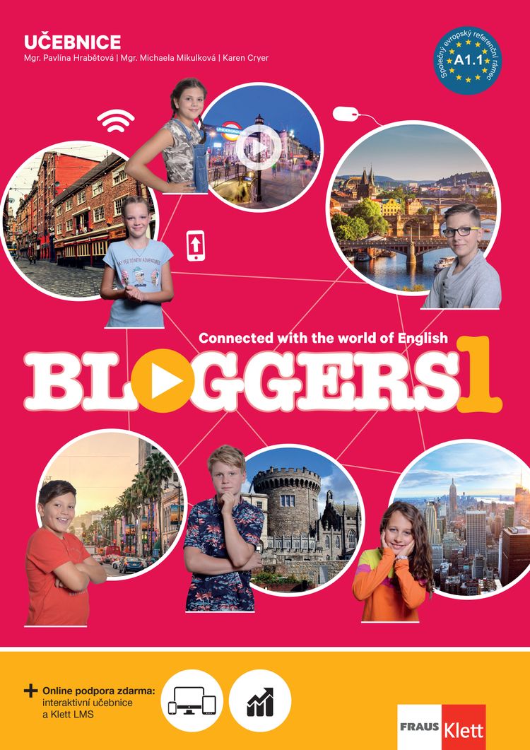 Bloggers 1 (A1.1) – učebnice + MP3 ke stažení
