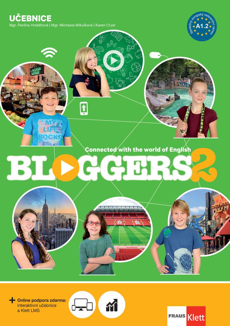 Bloggers 2 (A1.2) – učebnice + MP3 ke stažení