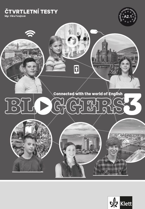 Bloggers 3 (A2.1) – čtvrtletní testy [tištěná + MP3 ke stažení]