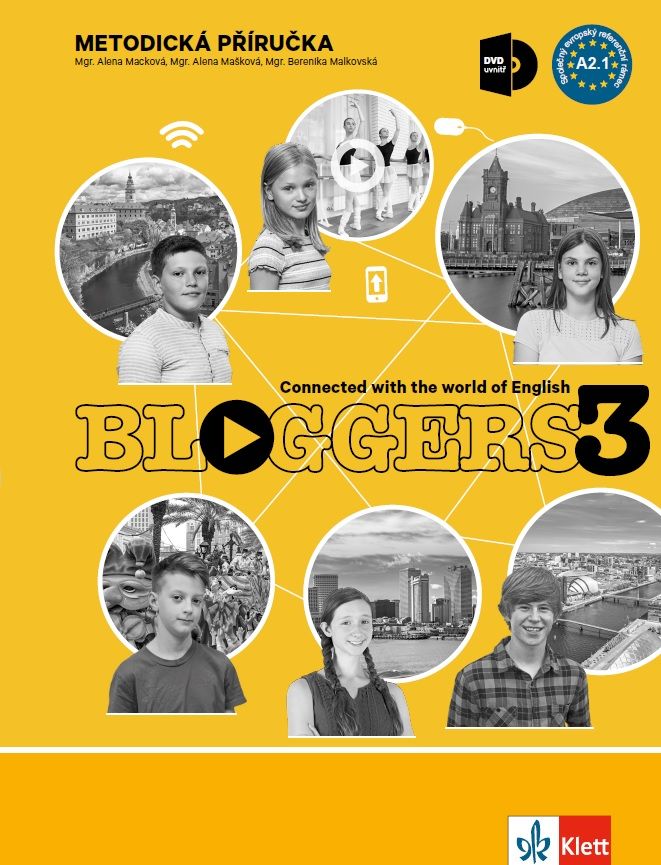 Bloggers 3 (A2.1) – metodická příručka [tištěná] + MP3/Videa ke stažení + učitelská licence (14 měsíců)