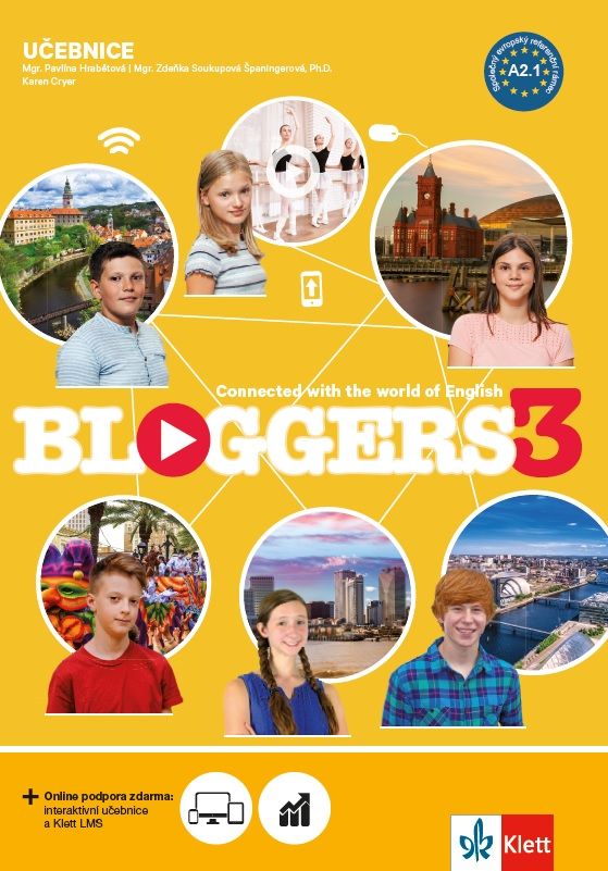 Bloggers 3 (A2.1) – učebnice + MP3 ke stažení
