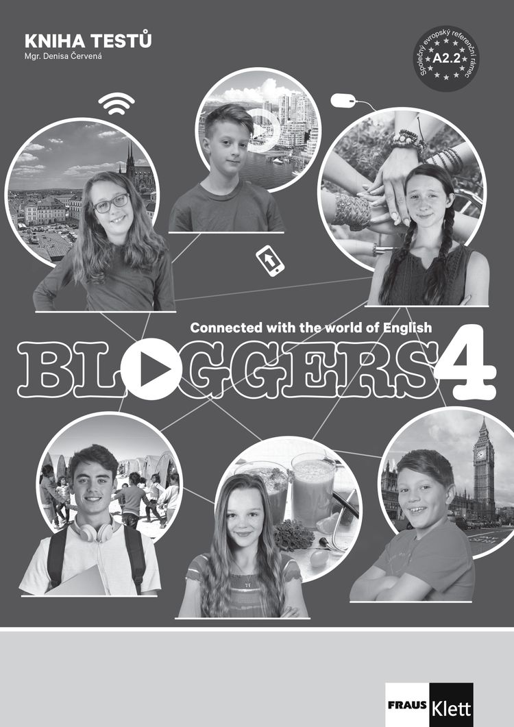 Bloggers 4 (A2.2) – kniha testů [tištěná + MP3 ke stažení]