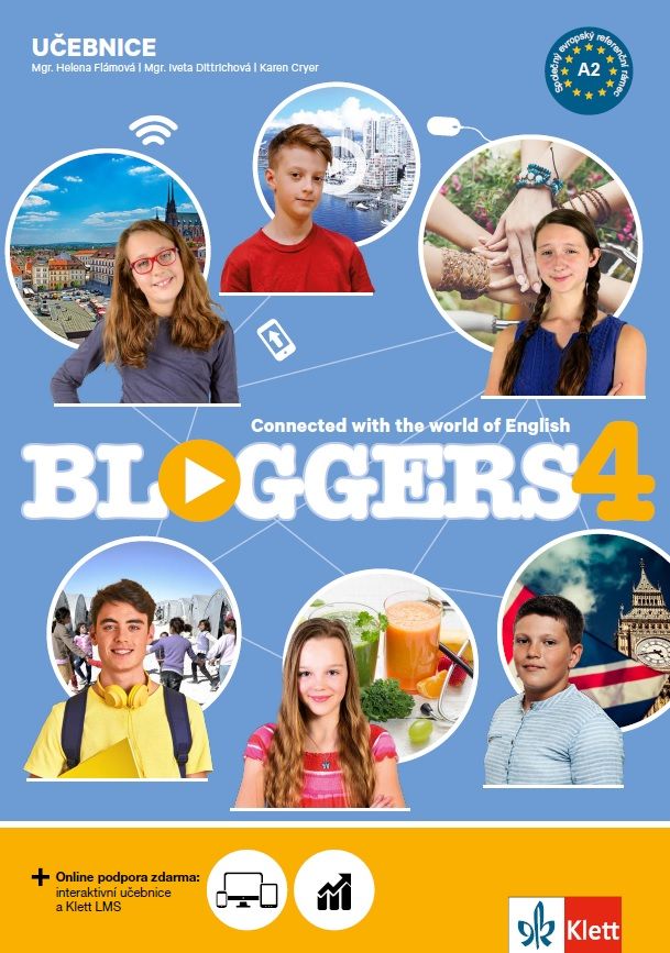 Bloggers 4 (A2.2) – učebnice + MP3 ke stažení