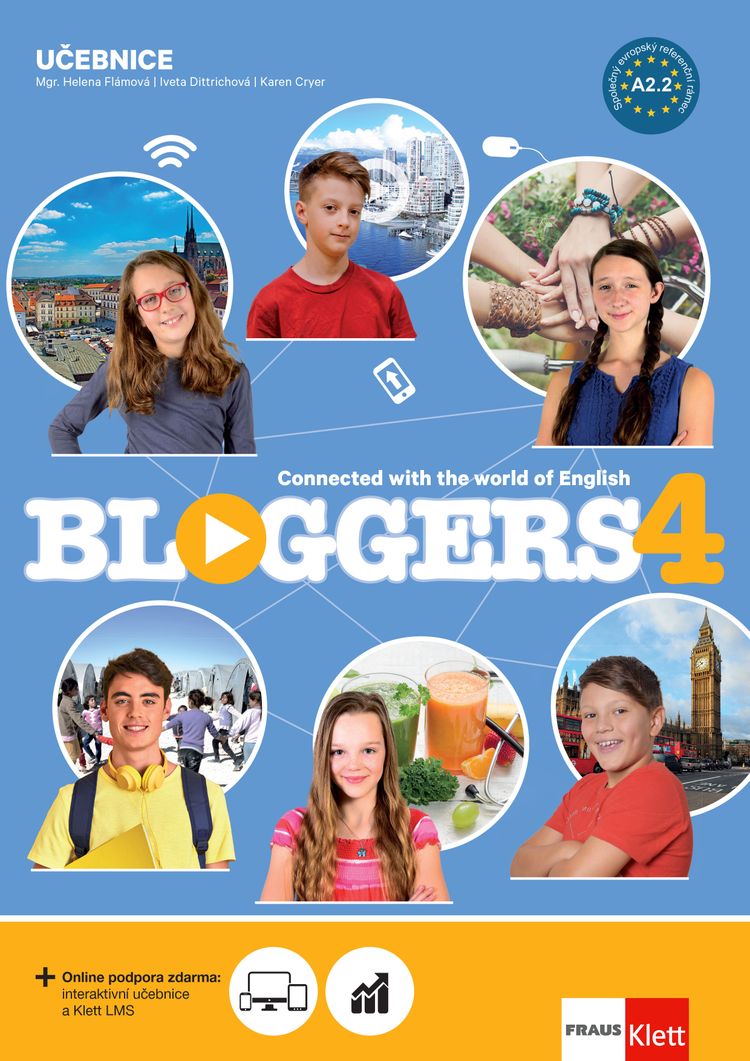 Bloggers 4 (A2.2) – učebnice + MP3 ke stažení