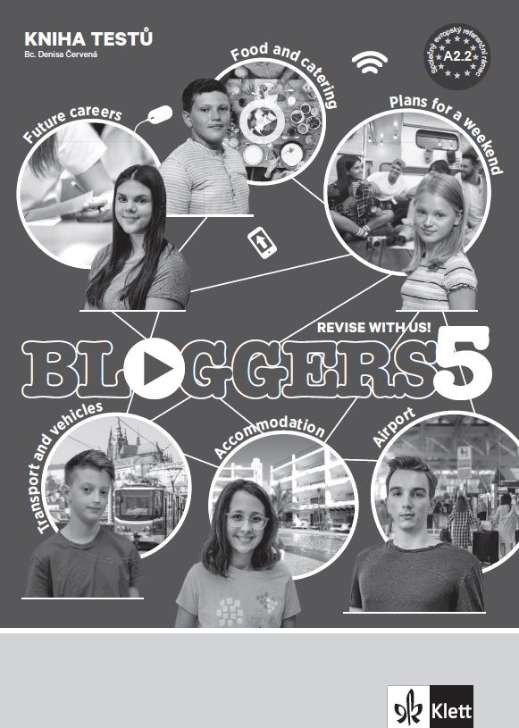 Bloggers 5 (A2+) – kniha testů [tištěná + MP3 ke stažení]