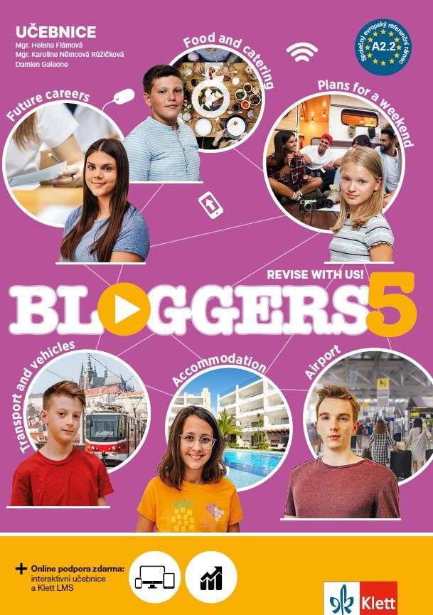 Bloggers 5 (A2+) – učebnice + MP3 ke stažení