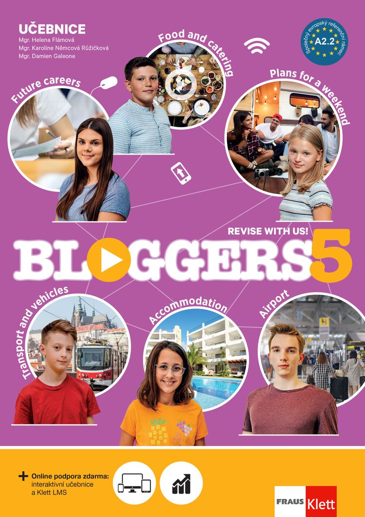 Bloggers 5 (A2+) – učebnice + MP3 ke stažení