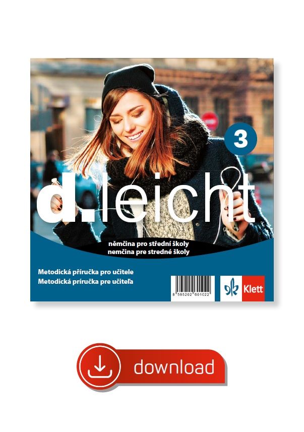 d.leicht 3 (A2.2) – metodická příručka [elektronická + MP3/Videa ke stažení] + učitelská licence (24 měsíců)