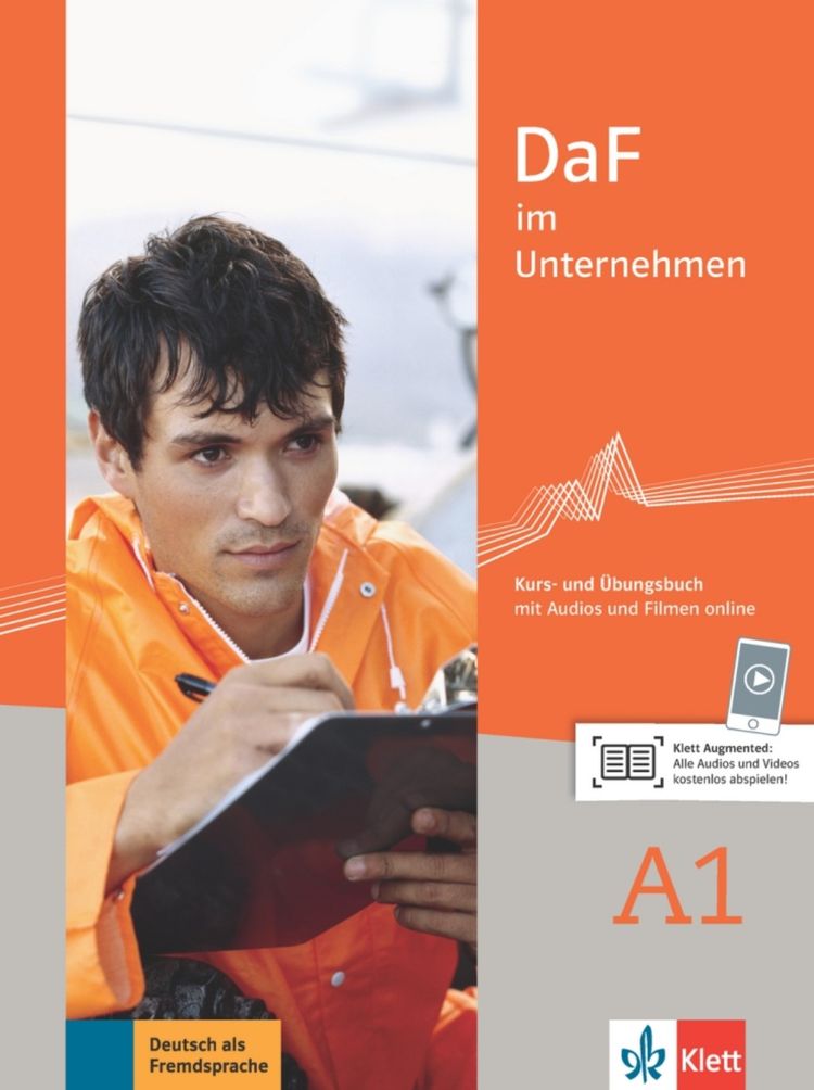 DaF im Unternehmen 1 (A1) – Kursbuch/Übungsbuch + MP3/Filmen allango.net