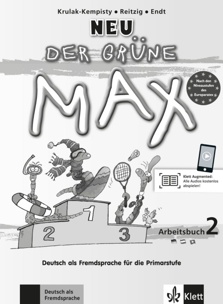 Der grüne Max neu 2 (A1-A2) – Arbeitsbuch + MP3 allango.net