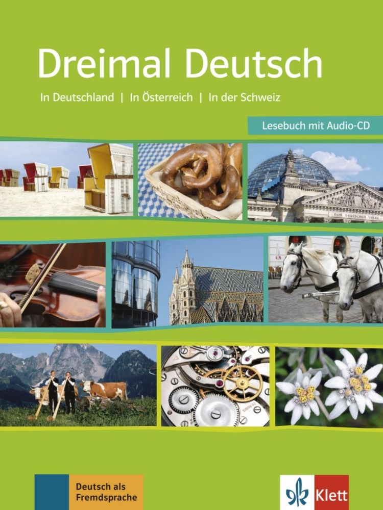 Dreimal Deutsch Neu – Lesebuch + Audio CD
