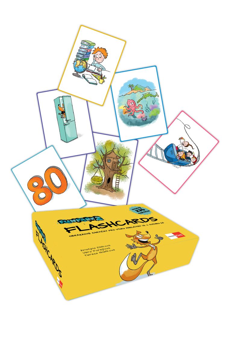 Funpark 2 – 236 flashcards v krabičce