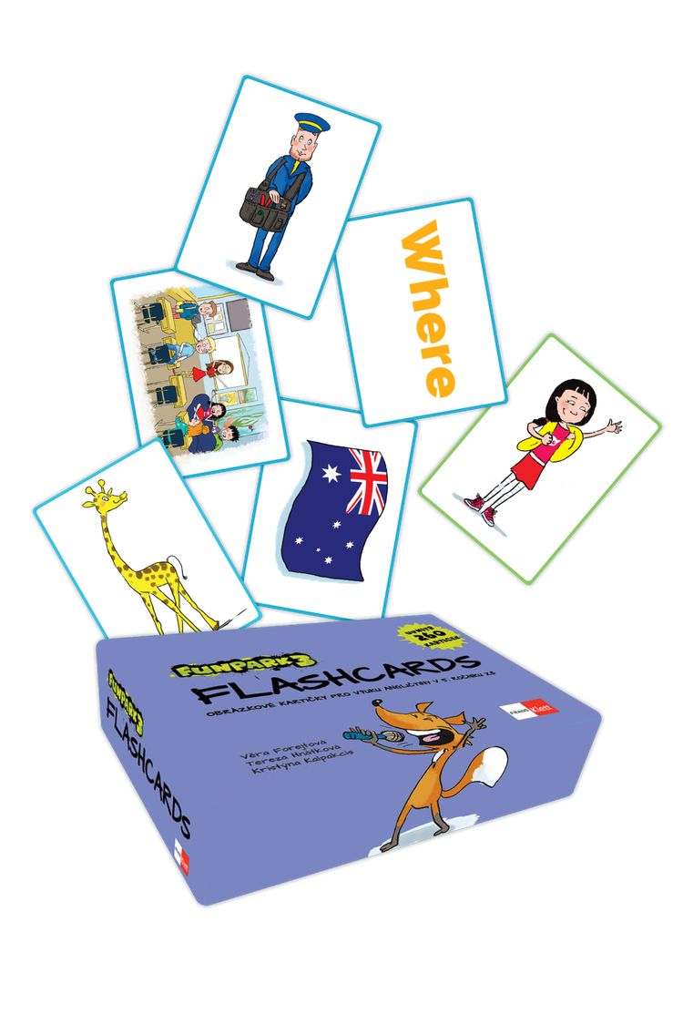 Funpark 3 – 260 flashcards v krabičce