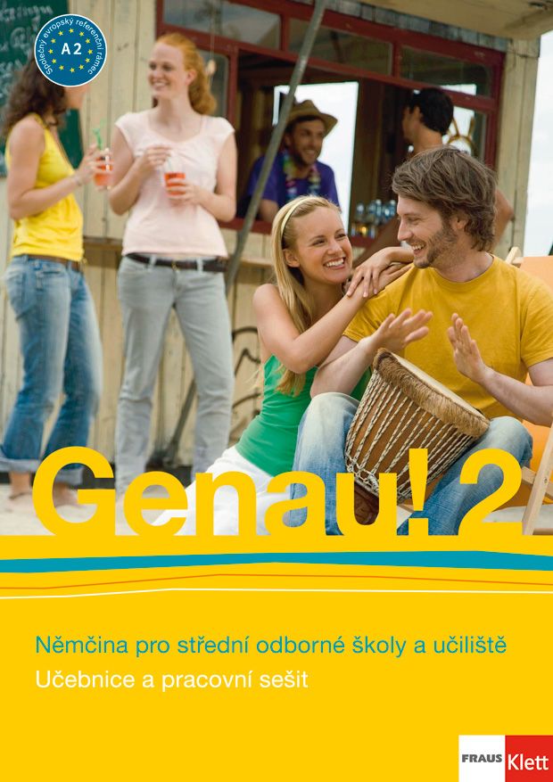 Genau! 2 (A2) – učebnice s pracovním sešitem + příloha Beruf + MP3 ke stažení