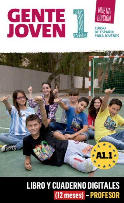Gente Joven 1 Nueva Ed. (A1.1) – Libro/Cuaderno digitales – Profesor (12 meses)