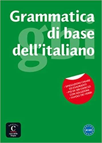 Grammatica di base dell'italiano (A1-B1)