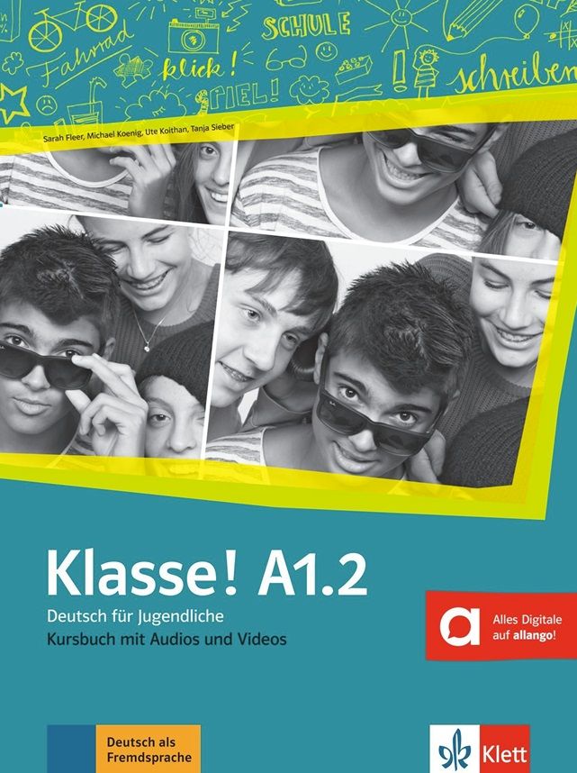 Klasse A1.2 – Kursbuch + MP3/Video allango.net