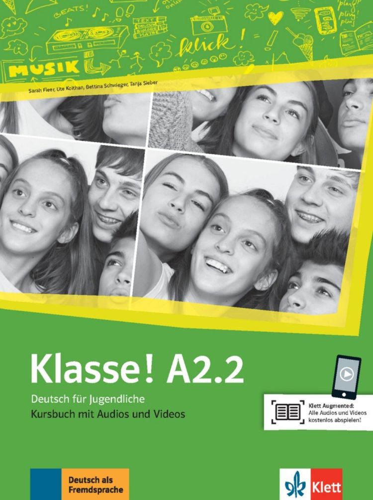 Klasse A2.2 – Kursbuch + MP3/Video allango.net