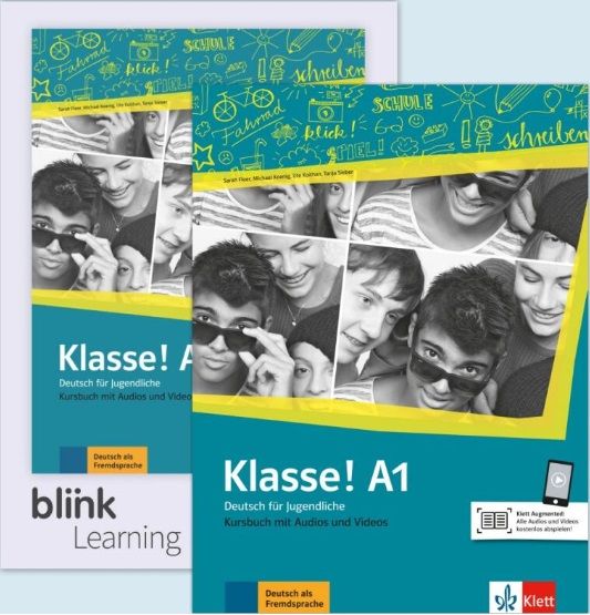 Klasse! 1 (A1) – Kursbuch + BlinkLearning Blended Bundle (14 Monate)