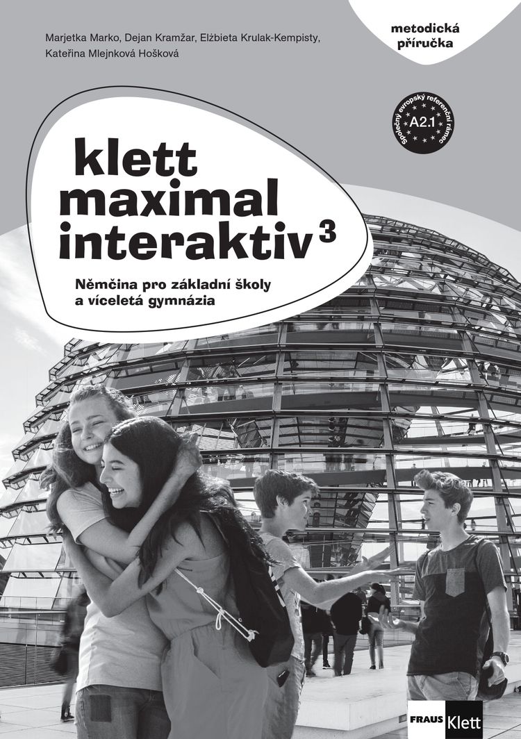 Klett Maximal interaktiv 3 (A2.1) – metodická příručka [tištěná] + MP3 ke stažení + učitelská licence (24 měsíců)