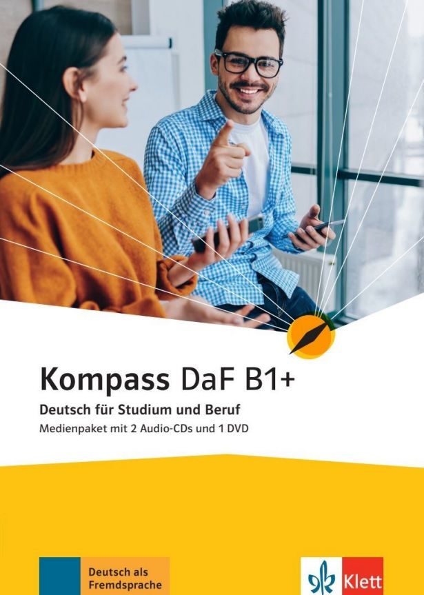 Kompass DaF 1 (B1+) – Medienpaket (2Audio CD + DVD)