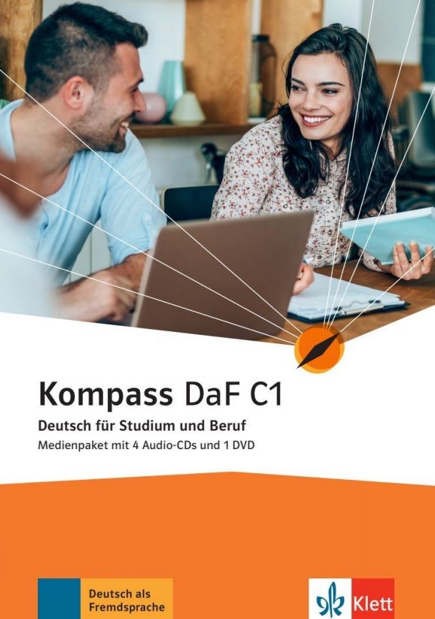 Kompass DaF 3 (C1) – Medienpaket (4Audio CD + DVD)
