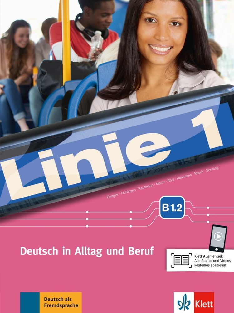 Linie 1 - B1.2 – Kursbuch/Übungsbuch + MP3/Video allango.net