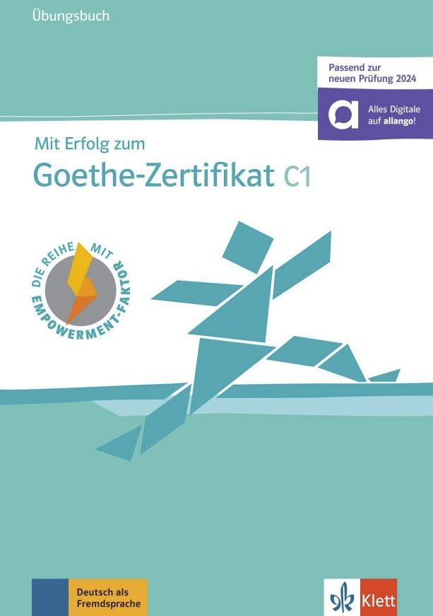 Mit Erfolg zum Goethe-Zert. C1 – Übungsbuch + MP3 allango.net [Prüfung 2024]