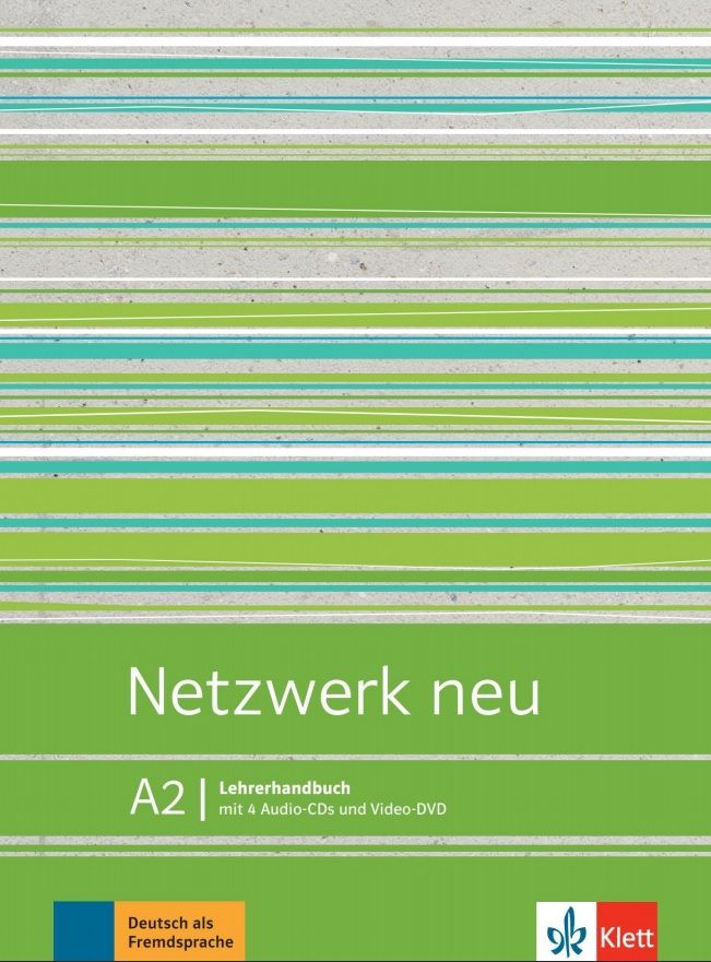 Netzwerk neu 2 (A2) – Lehrerhandbuch + 4Audio CD + DVD-Video