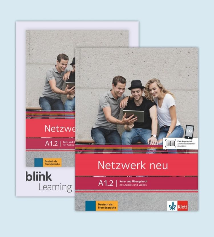 Netzwerk neu A1.2 – Kurs./Übungsbuch Teil 2 + BlinkLearning Blended Bundle (14 Monate)