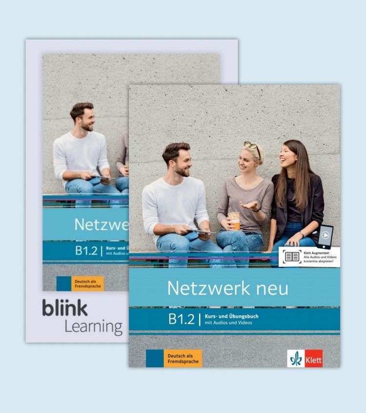 Netzwerk neu B1.2 – Kurs./Übungsbuch Teil 2 + BlinkLearning Blended Bundle (14 Monate)