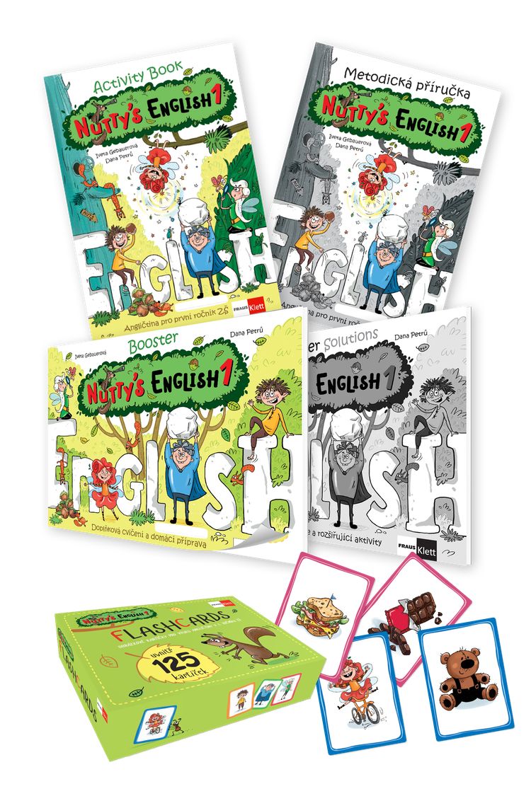 Nutty´s English 1 – základní učitelský balíček