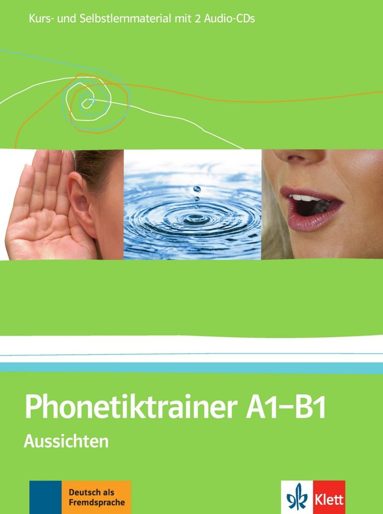 Phonetiktrainer (A1-B1) – Kurs./Selbstlernmaterial + 2Audio CD