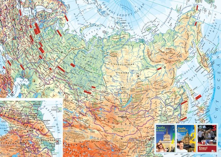Snova Klass! – Mapa Ruska