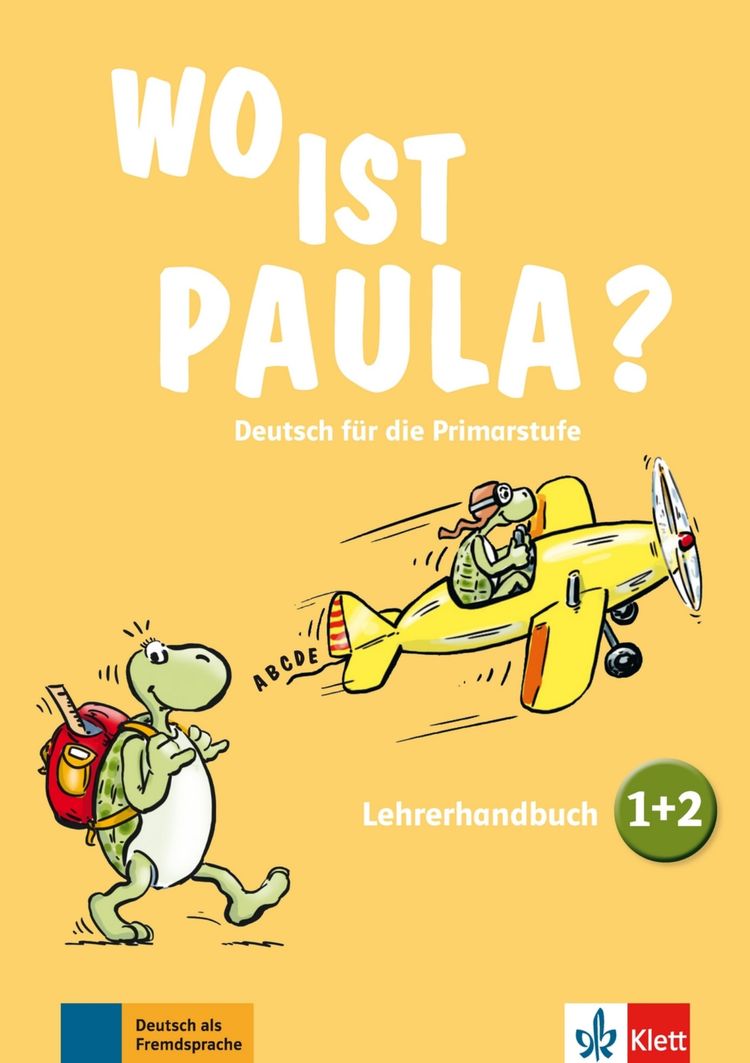 Wo ist Paula? 1 + 2 – Lehrerhandbuch + 4Audio CD + Video-DVD