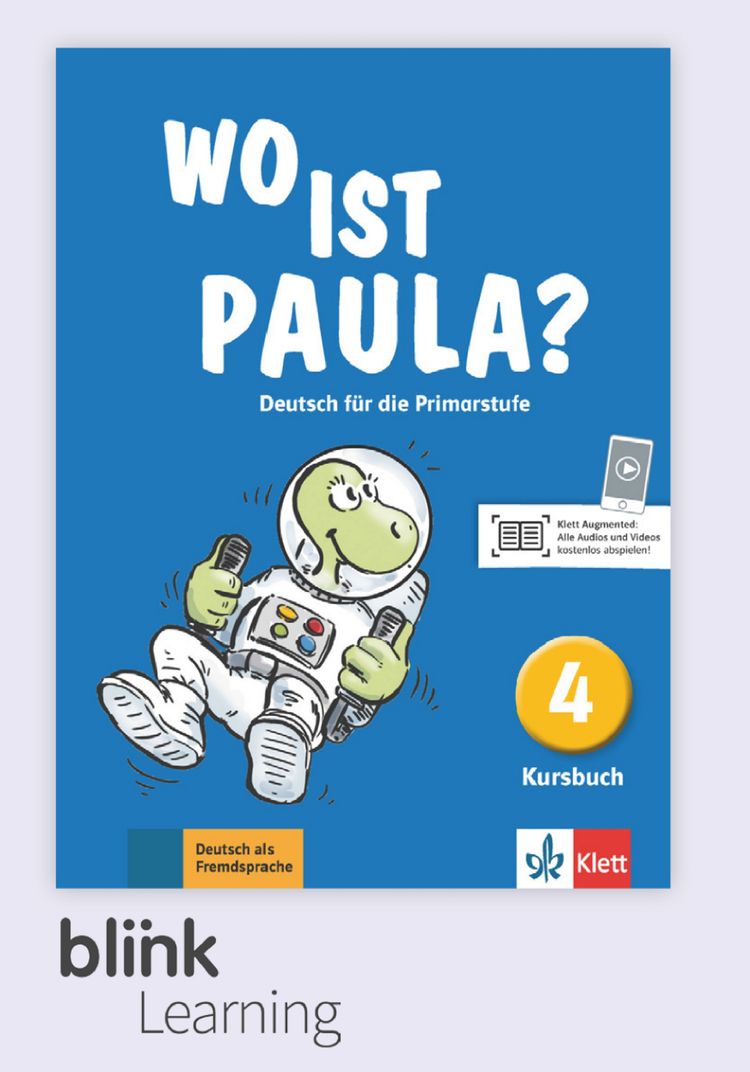 Wo ist Paula? 4 – Digitale BlinkLearning – Kursbuch – Unterrichtende