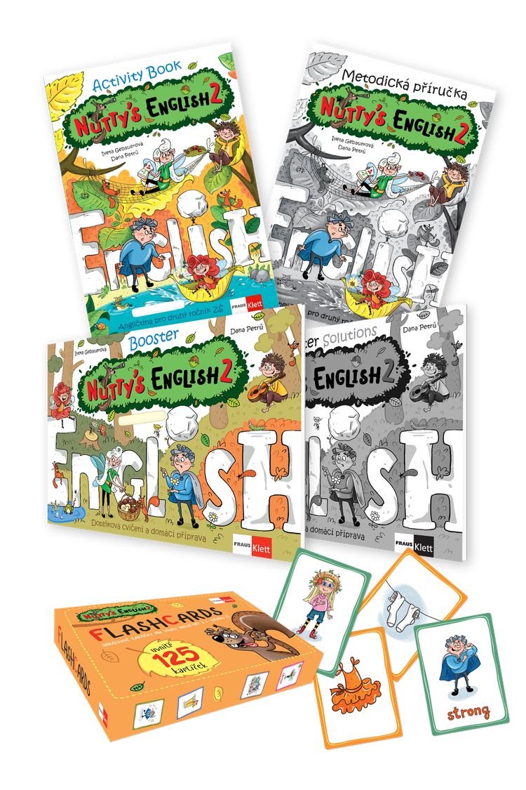Nutty´s English 2 – základní učitelský balíček