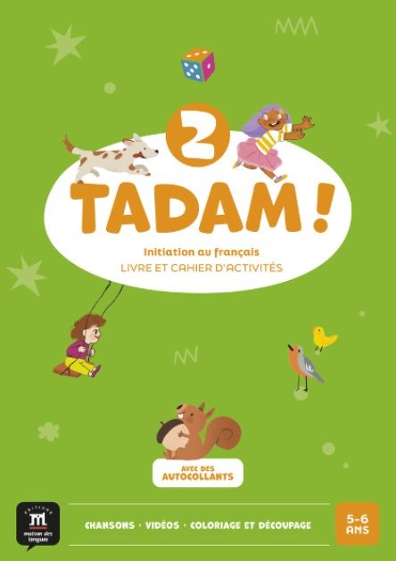 Tadam! 2 – Livre et cahier d'activités + MP3 téléchargeables