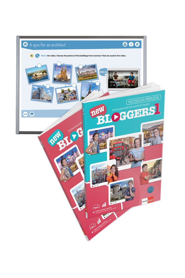 Bloggers new 1 (A1.1) – učitelská multilicence (platnost 14 měsíců)