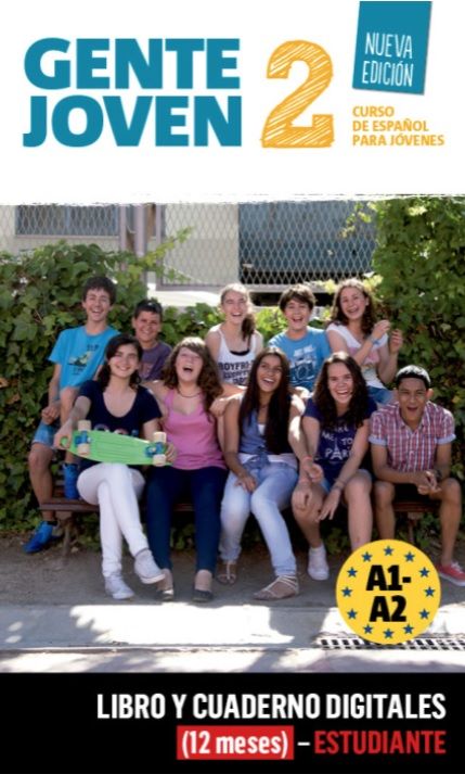 Gente Joven 2 Nueva Ed. (A1.2) – Libro/Cuaderno digitales – Estudiante (12 meses)