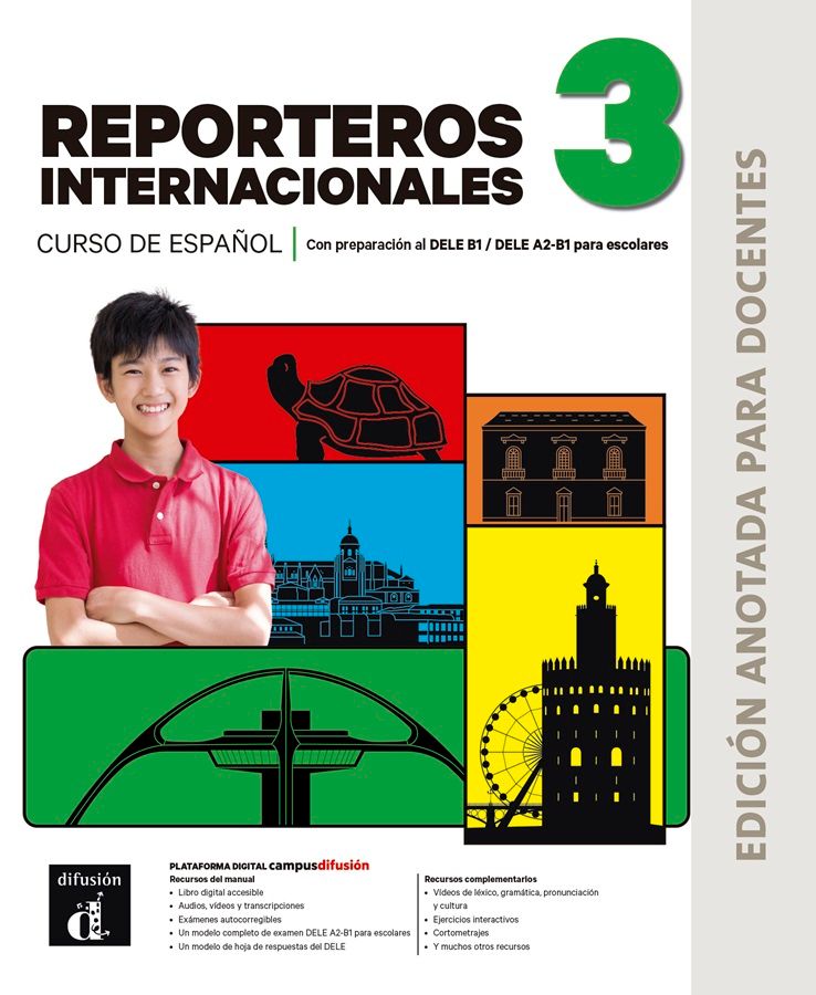 Nuevo Reporteros internacionales 3 (B1.1) – Edición anotada para docentes
