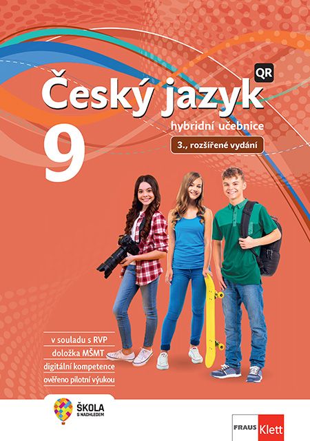 Český jazyk 9 – Nová generace – rozšířená hybridní učebnice