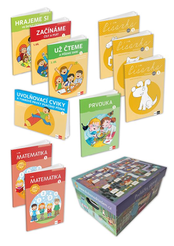 Startovací balíček 1. ročník – Český jazyk GEN metoda + Matematika metoda prof. Hejný + Prvouka