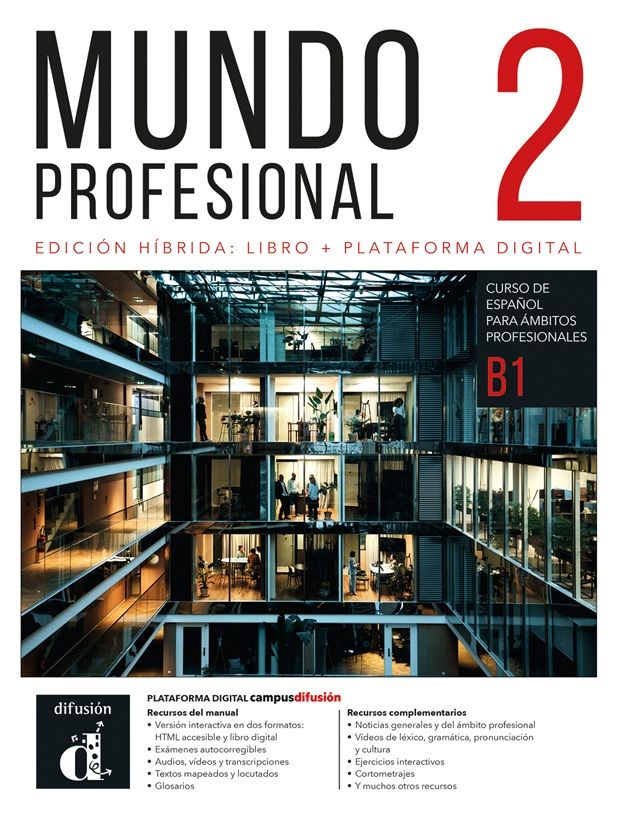 Mundo profesional 2 (B1) – Edición híbrida Libro del alumno + Campus (12 meses)