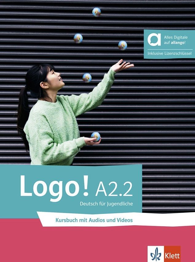 Logo! A2.2 – Hybride Ausgabe – Kursbuch + MP3/Video allango.net + Lizenz (24 Monate)