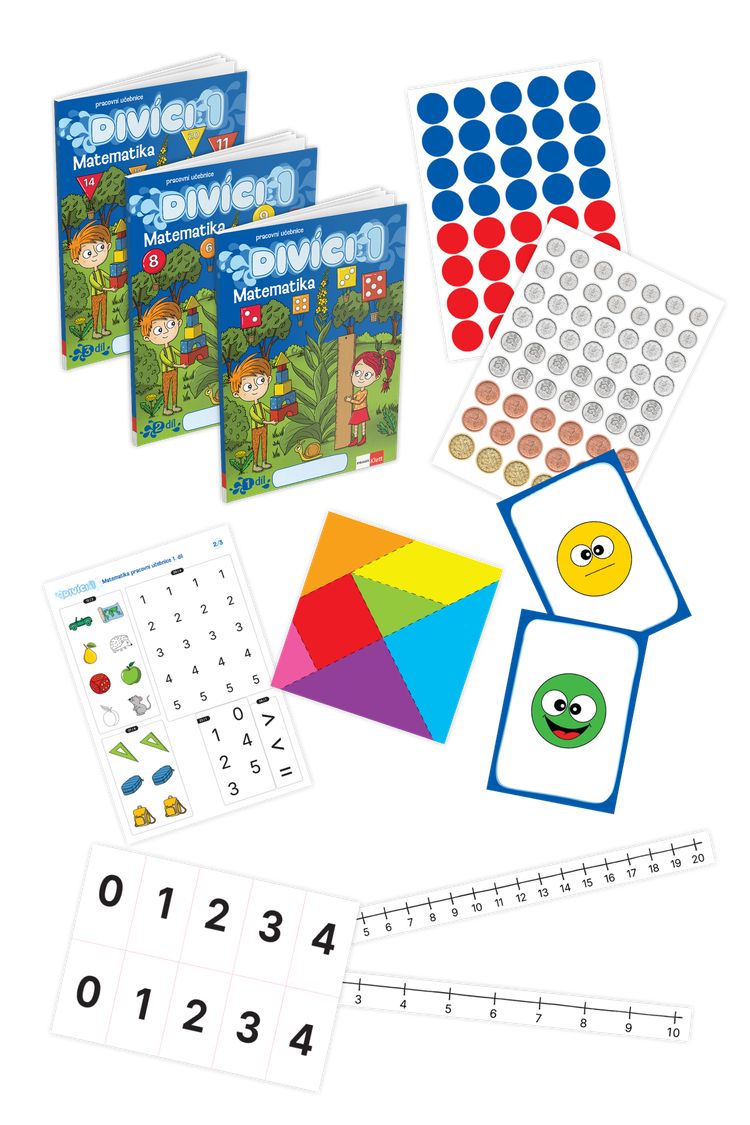 Divíci 1 – rozšířený žákovský balíček – Matematika