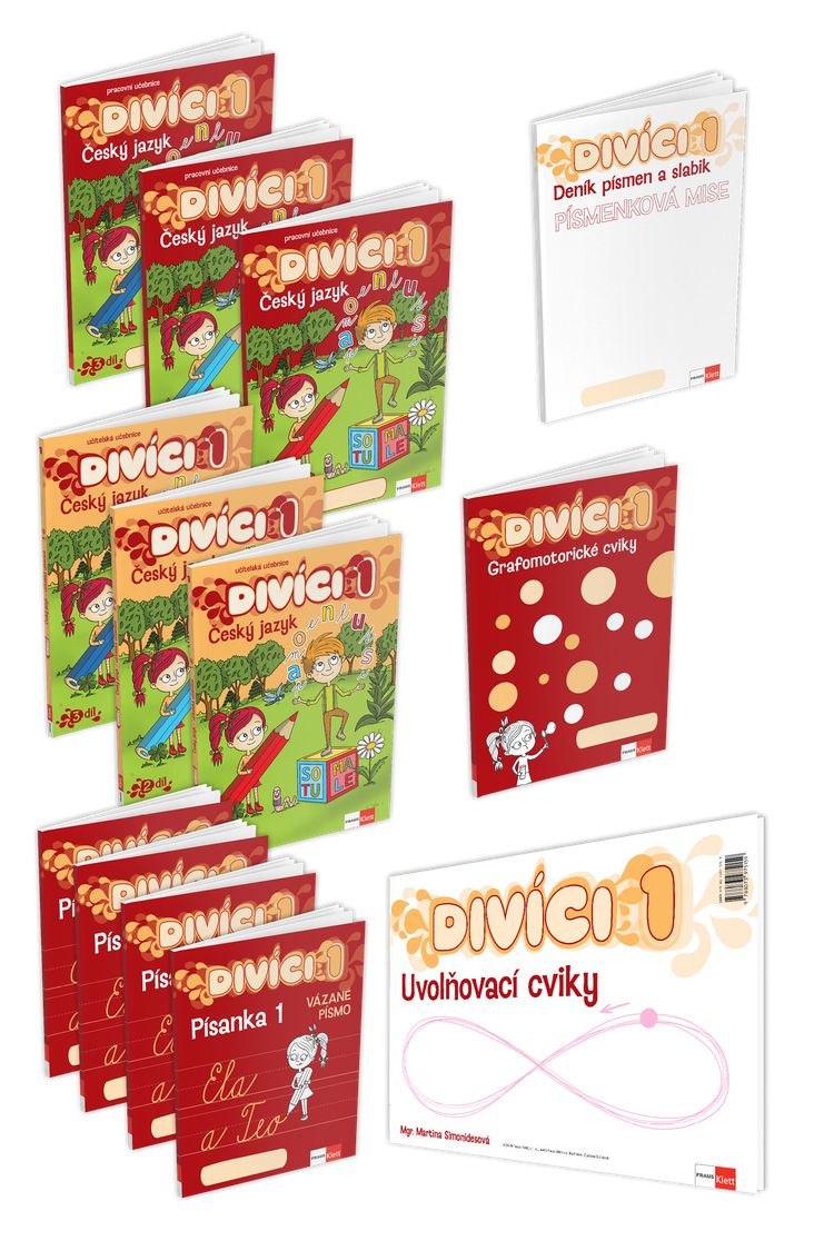 Divíci 1 – základní učitelský balíček – Český jazyk A/S