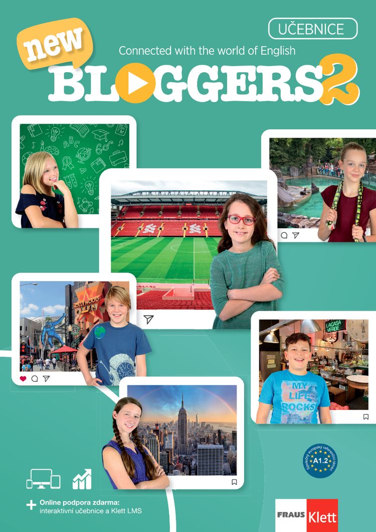 Bloggers new 2 (A1.2) – učebnice + MP3 ke stažení