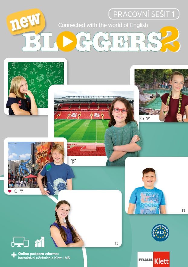 Bloggers new 2 (A1.2) – 2dílný pracovní sešit + žákovská licence (14 měsíců)
